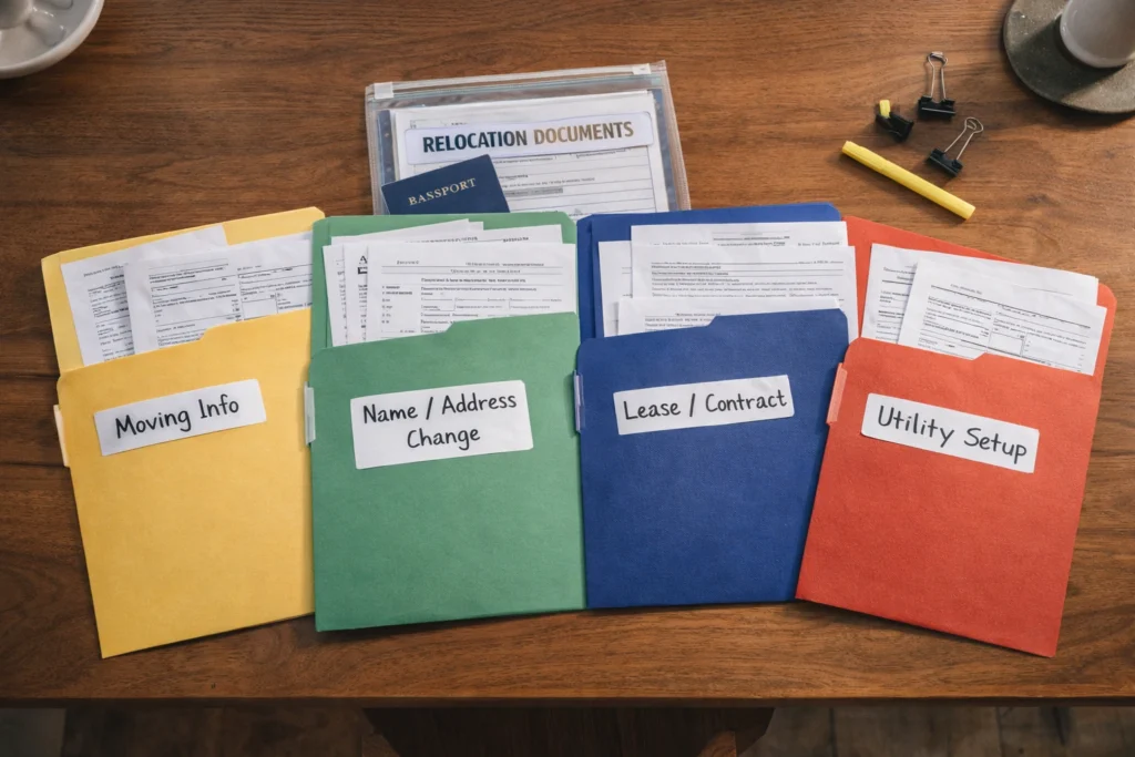 How to Actually Organize This Relocation Paperwork Checklist