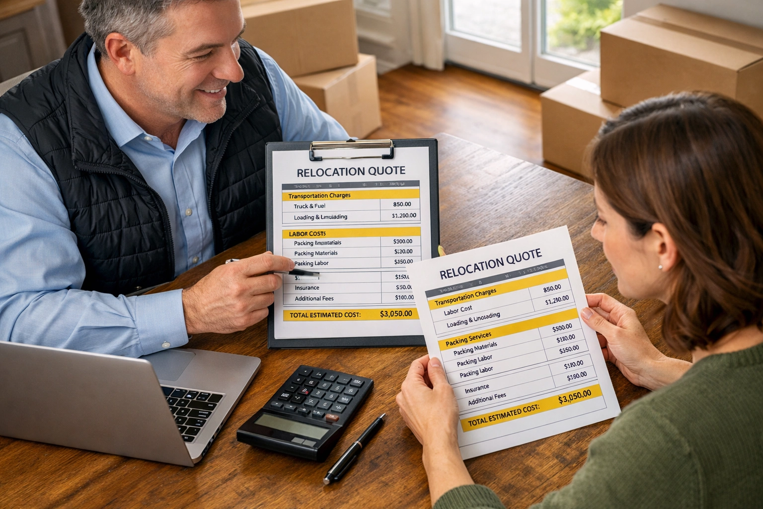 relocation quote