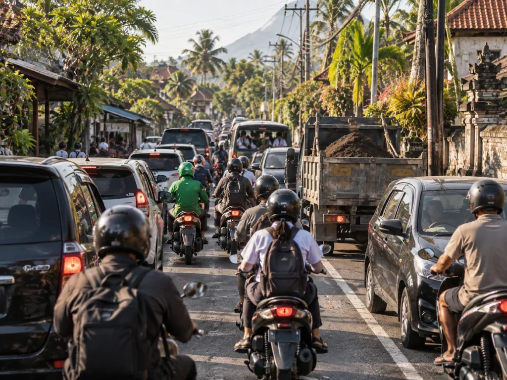 Comparing Commute Times Across Bali's Main Areas